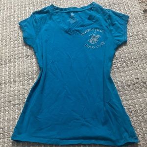 Beverly Hills polo club rhinestone shirt